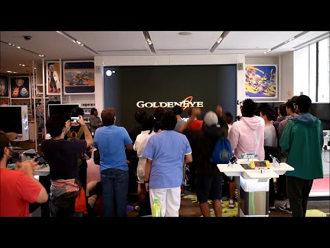 GoldenEye 007, Pokémon Stadium, Mario Party for Nintendo Switch Online Live Reactions at Nintendo NY