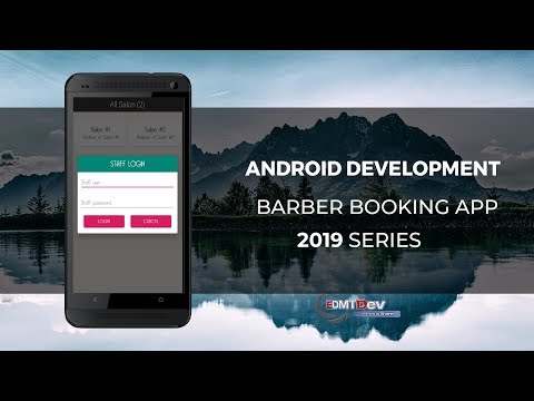 Android Development Tutorial Barber Booking App part 14 Staff Login