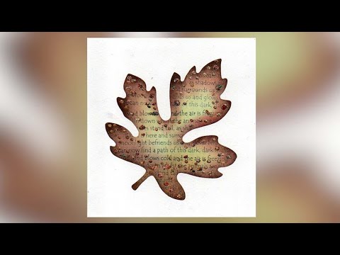 Sticker Stencils and Gilding Flakes - A Lavinia Stamps Tutorial