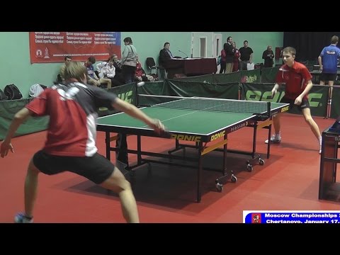 Maxim CHAPLYIGIN - Yaroslav EVSEEV Настольный теннис, Table Tennis
