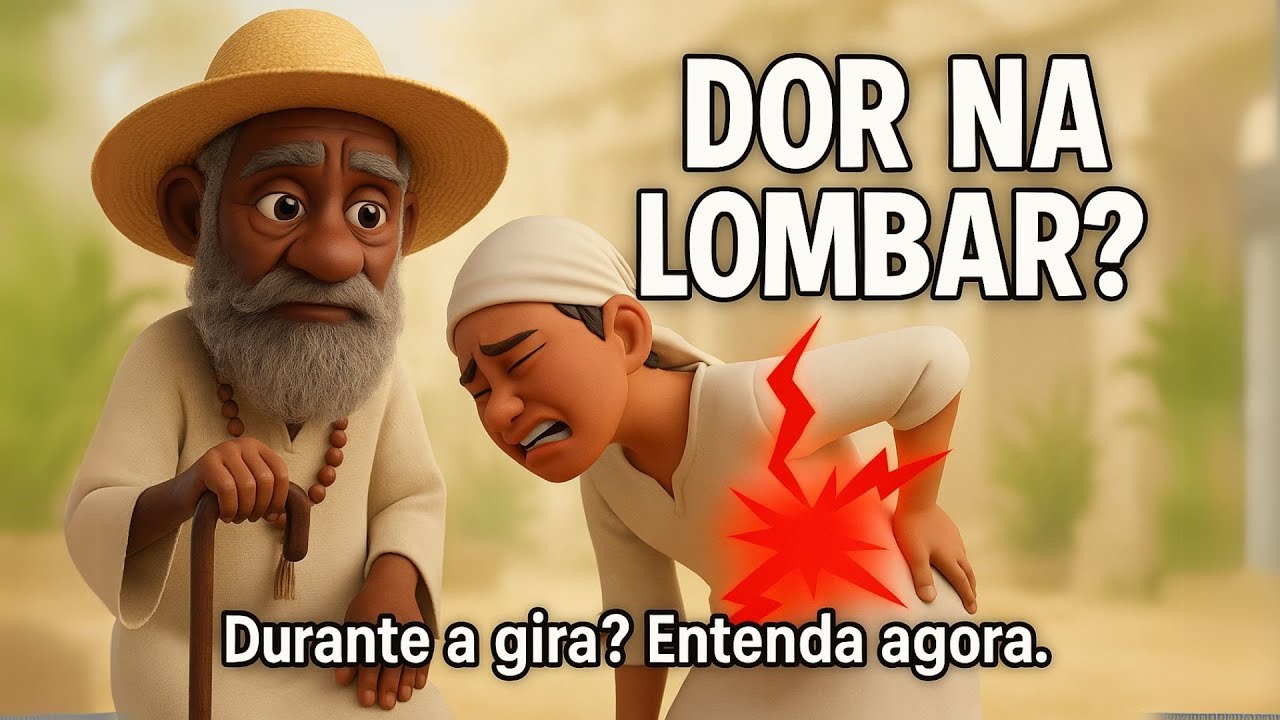 Dor na Lombar Durante a Gira? Pai Benedito Explica o Que Está por Trás