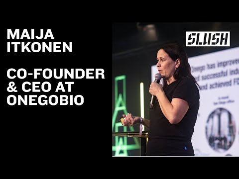 Maija Itkonen, Co-founder & CEO, Onego Bio | Slush 2025