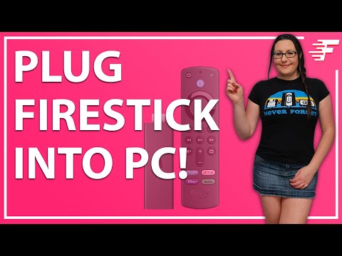 CAN YOU PLUG YOUR FIRESTICK INTO YOUR PC OR LAPTOP??