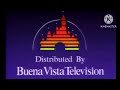 Walt Disney Television Buena Vista Television 1985 Logo Remake