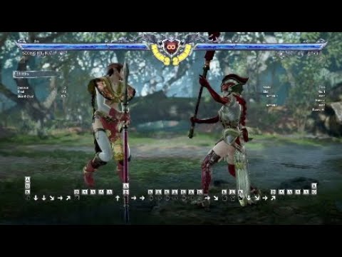 Soul Calibur 6 - Seong Mina Combo Video (Season 2)