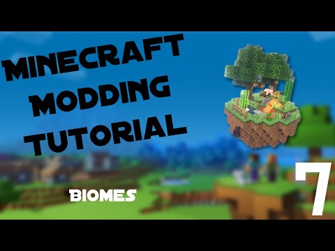 ModMonster - Create Minecraft Mods WITHOUT CODING!! - EP7 - Biomes | MCreator Tutorial