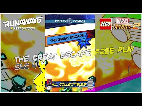 Lego Marvel Superheroes 2: The Great Escape (Runaways) DLC FREE PLAY - HTG