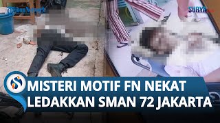 Teka-teki Motif Pelaku Ledakan SMAN 72 Jakarta, Diduga Dibully, 'Broken Home', dan Jauh dari Ibu