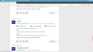 glassdoor job site review javascript hack