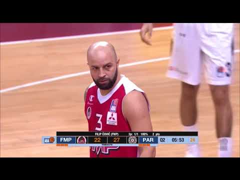 ABA Liga 2017/18 highlights, Round 14: FMP - Partizan NIS (30.12.2017)