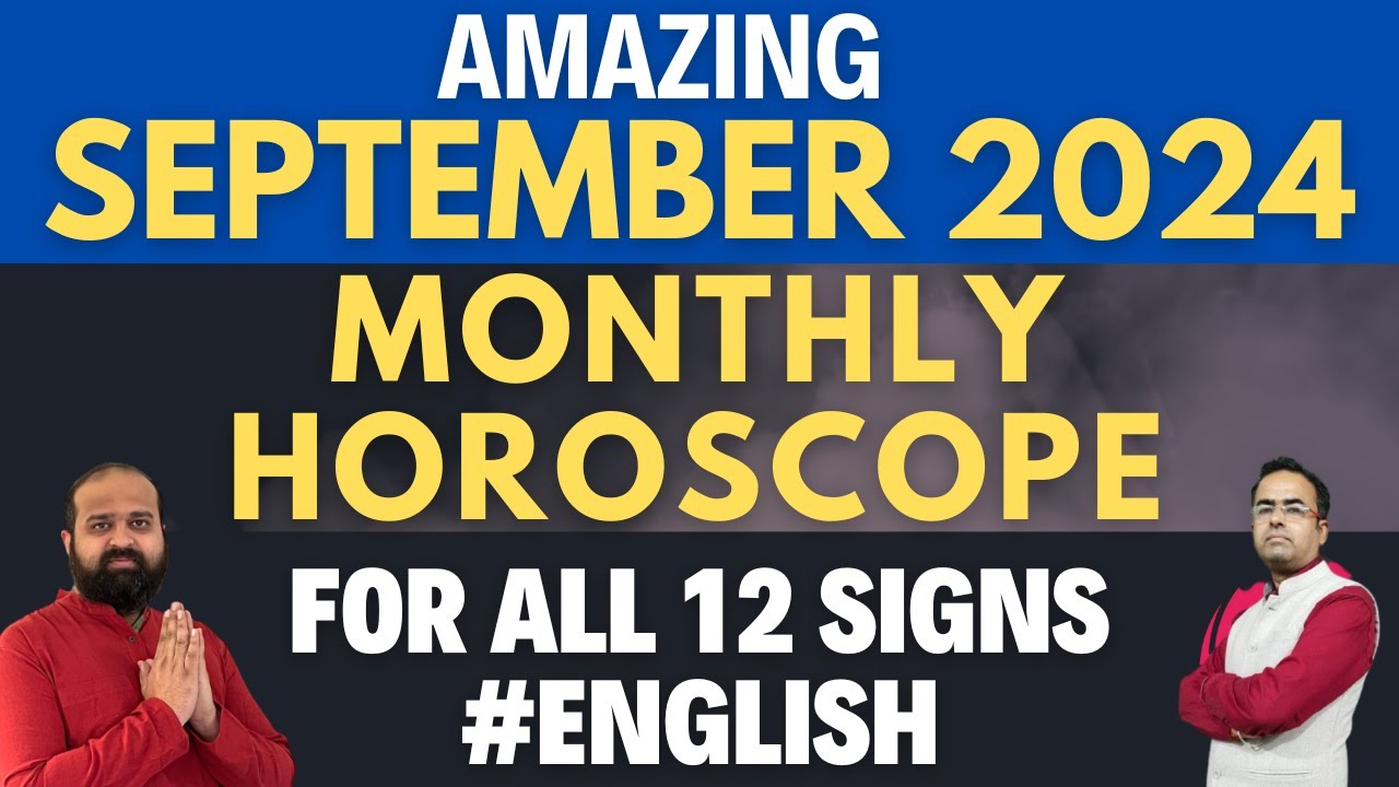 #acastro September 2024 Horoscope Predictions for all 12 Zodiac Signs in English #jyotish #astrology