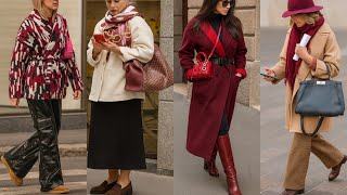 HOTTEST NOVEMBER 2025 MILAN STREET TRENDS 🇮🇹 ITALIAN LUXURY OUTFITS STYLE | WINTER FASHION LOOKS