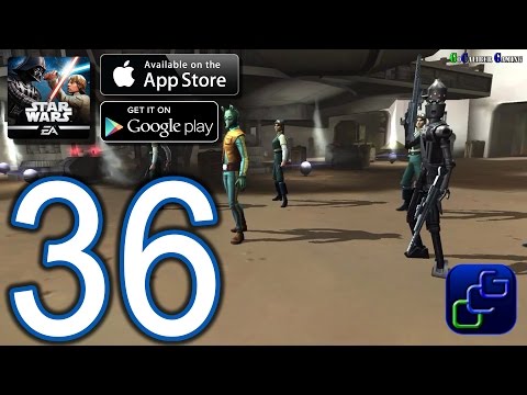 STAR WARS Galaxy of Heroes Android iOS Walkthrough - Part 36 - Light Side Battles 4 (HARD)