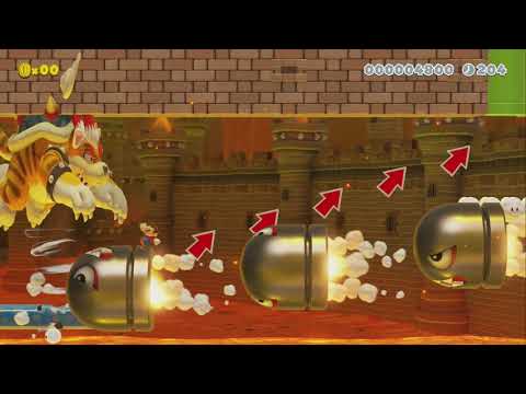 Meowser Takes Flight by Mankalor - Super Mario Maker 2 - No Commentary 1bu