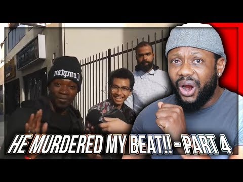 He MURDERED My Beat!! - Asking RANDOM People to Freestyle on MY Beats!! (Part 4) REAZIONE!!!