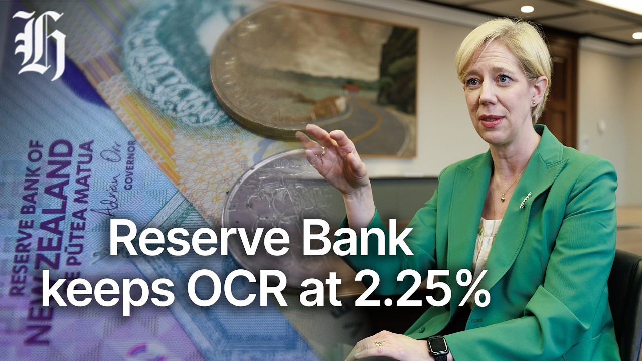 NZ Herald Live: Reserve Bank Governor Anna Breman explains the OCR decision