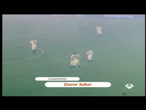 SEVILLA FC   BARCELONA ALINEACIONES FINAL SUPERCOPA DE EUROPA