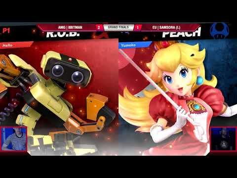 VS Weekly 5/9/19 - Grand Finals - AMG | 8BitMan (ROB) vs eU | Samsora (Peach) - SSBU