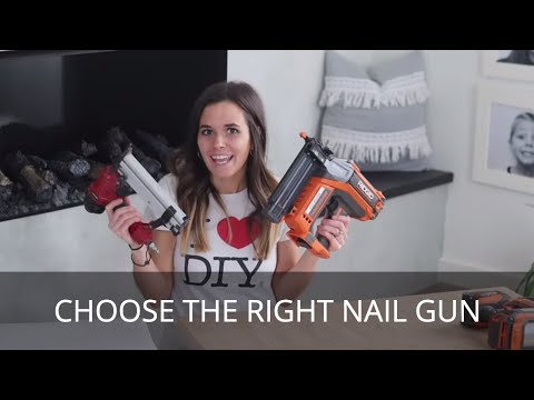 Choosing the Right Nail Gun | Brad vs Finish vs Framing Nailer | This or That DIY