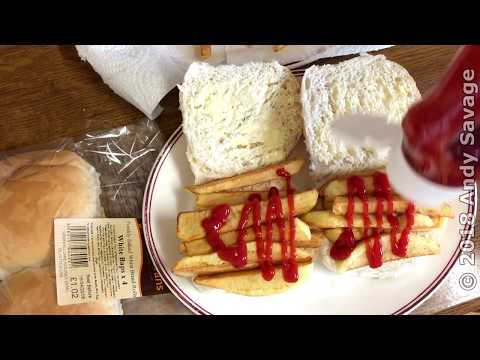 The Chip Butty - step by step.
