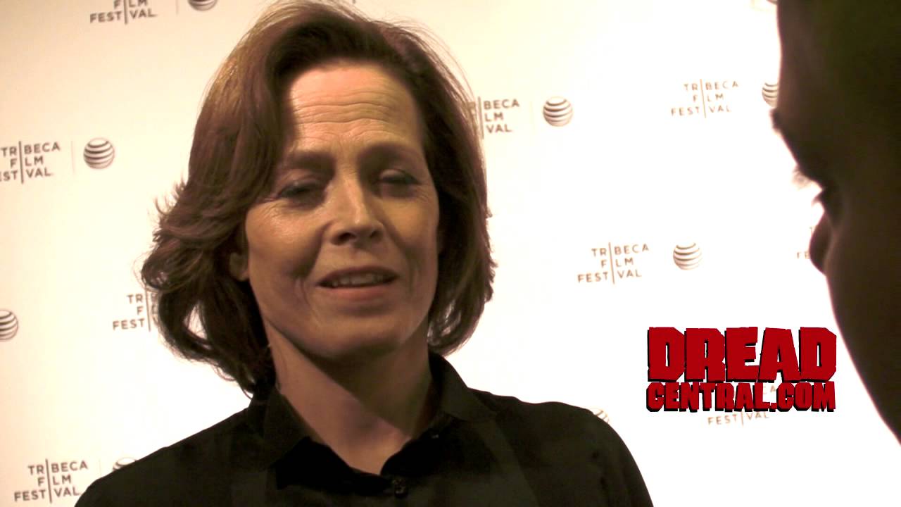 SIGOURNEY WEAVER Interview for MY DEPRESSION - 2014 Tribeca Film Festival