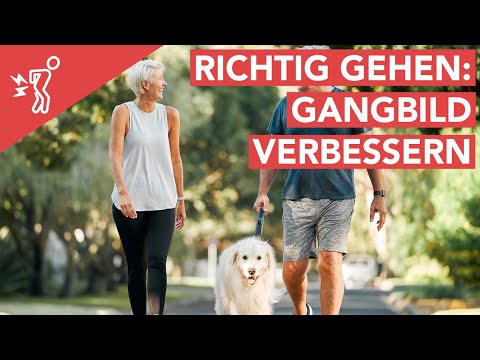 Richtig gehen: 2 effektive Übung zum Gangbild verbessern