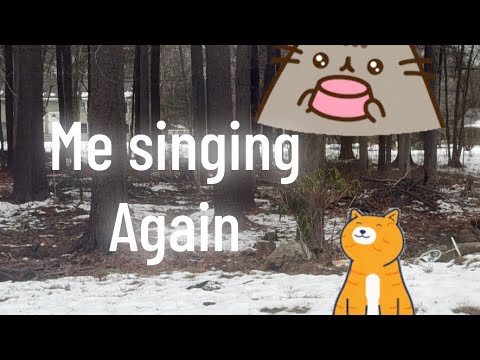 Me singing again, no judgment, please😬