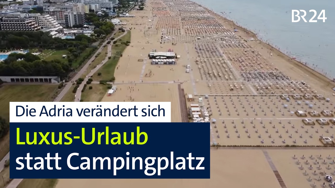 Jesolo, Bibione, Caorle: Vertreibt der Luxus die einfachen Camping-Plätze? | Abendschau | BR24
