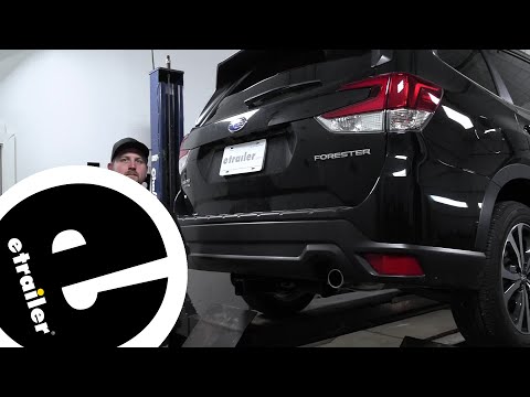 etrailer | Setting up the Curt Trailer Hitch Receiver on your 2020 Subaru Forester