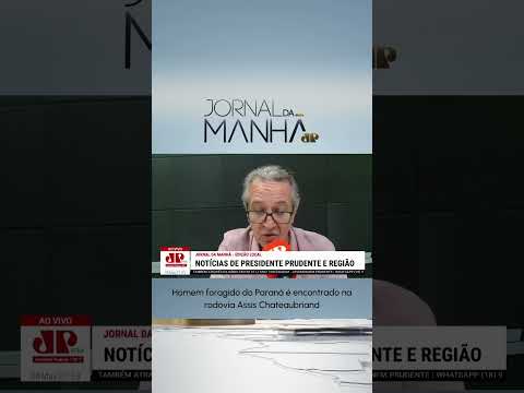 Homem foragido do Paraná é encontrado na rodovia Assis Chateaubriand