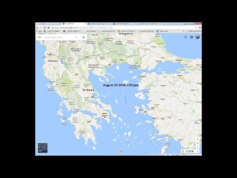 Closed Vision August 20 2016 1201 PM Warning Aegean Sea and Sulawesi Island, Indonesia