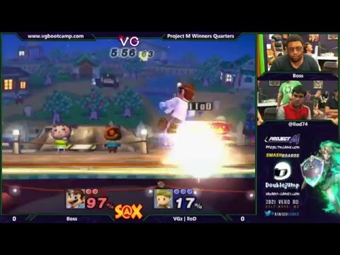 Xanadu 7/29/14 - Boss (Mario/Falco) vs. lloD (Lucas)