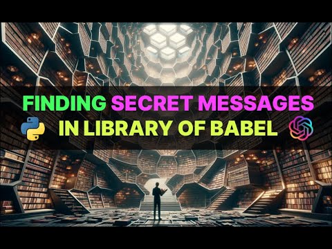 Using Python, search and GPT to find meaningful text in Library of Babel