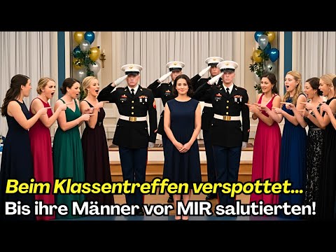 Beim Klassentreffen lachten sie – bis ihre Ehemänner mir als Generalmajorin salutierten!