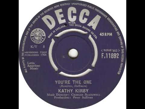UK New Entry 1964 (98) Kathy Kirby - You're The One