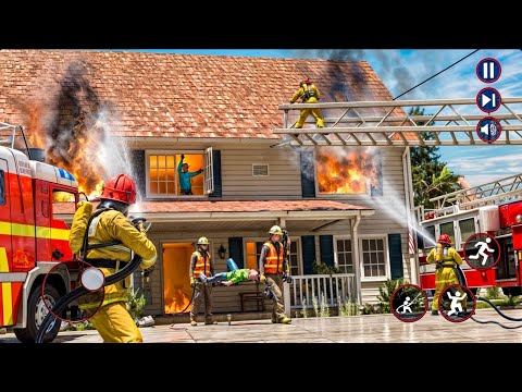 Emergency Rescue Fire Fighter - Android GamePlay - 3D Games