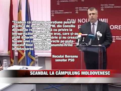 Scandal la Câmpulung Moldovenesc