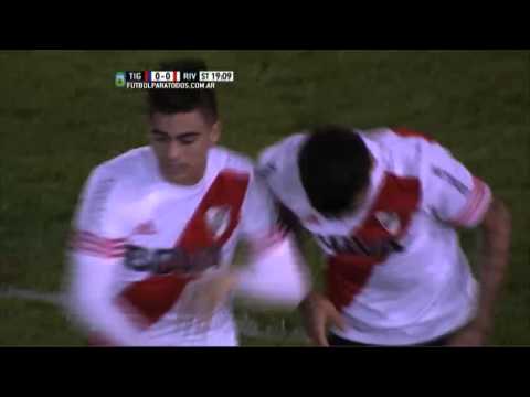 Lucho tuvo la suya. Tigre 0 - River 0. Fecha 13. Primera División 2015. FPT.