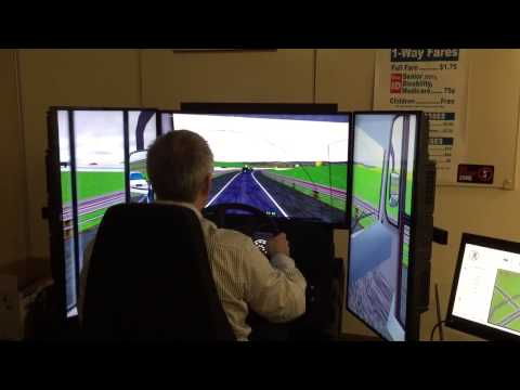 Omnitrans Coach Simulator Demonstration
