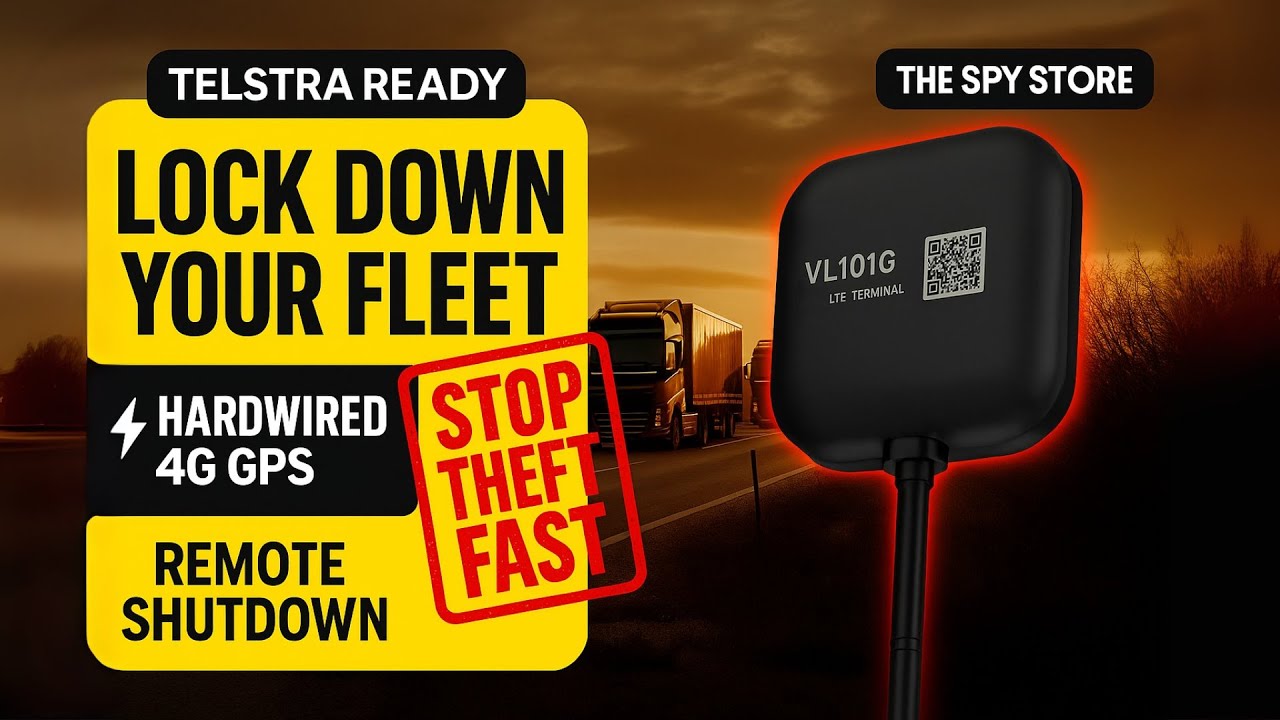 Hardwired 4G Vehicle GPS Tracker DUAL-BAND GPS + Remote Shutdown