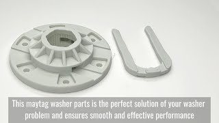 Repair Maytag Whirlpool Kenmore Washer Agitator with W10528947 W10396887 Basket Driven Hub Kit