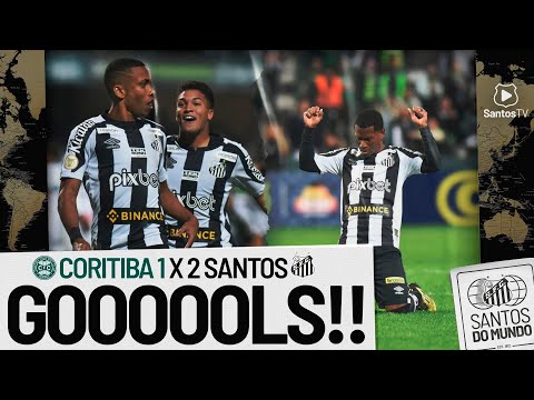 CORITIBA 1 X 2 SANTOS | GOLS | BRASILEIRÃO (08/08/22)