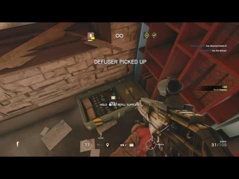 Infinite claymore trick (Rainbow 6 siege terrorist hunt)