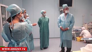 Врачи турецкой  клиники Газиосманпаша  побывали в онкологическом диспансере Грозного 
