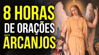8 HORAS DE ORAÇÕES AOS ARCANJOS DE DEUS PARA OUVIR DORMINDO