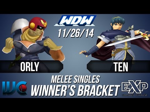 WDW 11/26/14 - ORLY (Falcon) vs. Ten (Marth) Melee Winner's Bracket