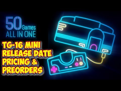 TurboGrafx-16 & PC Engine Mini Complete Gamelist Revealed, Pricing & Preorders!