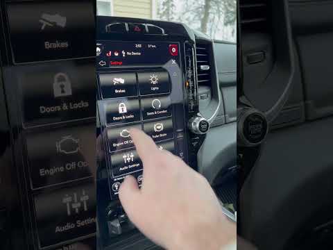 Ram 1500 Things You Might Not Know #17 - Turn Off Horn When Locking or Remote Start #ram1500 #truck