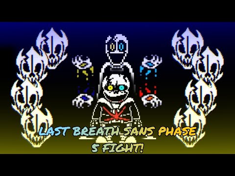 [UNDERTALE LAST BREATH] phase 5 fight Animation