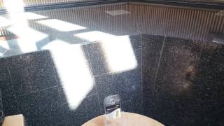 Indoor water fountain at geisinger Dermotolgy office